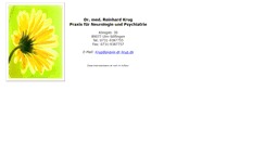 Desktop Screenshot of praxis-dr-krug.de